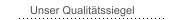 Unser Qualitätssiegel